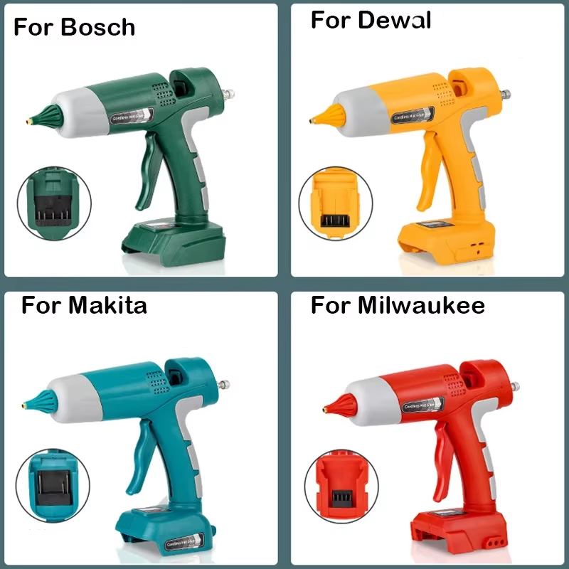 Hot Melt Glue Gun Cordless - 100W Cordless Hot Melt Glue Gun