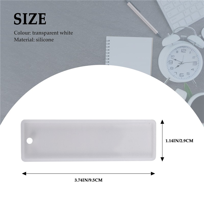 Silicone Epoxy Resin Molds Set - The New 6 Pcs/set Rectangle Silicone