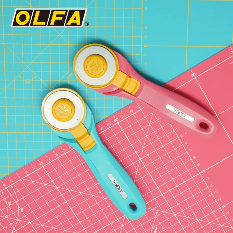 Rotary Cutter For Fabric 45Mm - Olfa RTY-2/C 45mm Rotary Pinkle Cutting