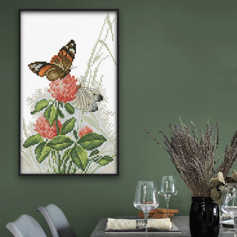 Cross Stitch Stamped Kits Beginners - AA94-Cross Stitch Kits Stamped Of Embroidery