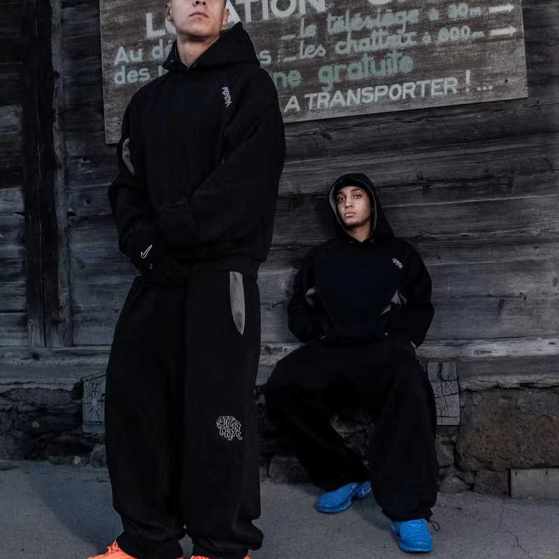 Embroidery - Autumn Winter Men's Y2K Streetwear Vintage