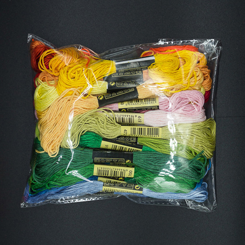 Cotton Embroidery Thread Skeins - C 24/100/50 Multicolor Cross Threads Cotton