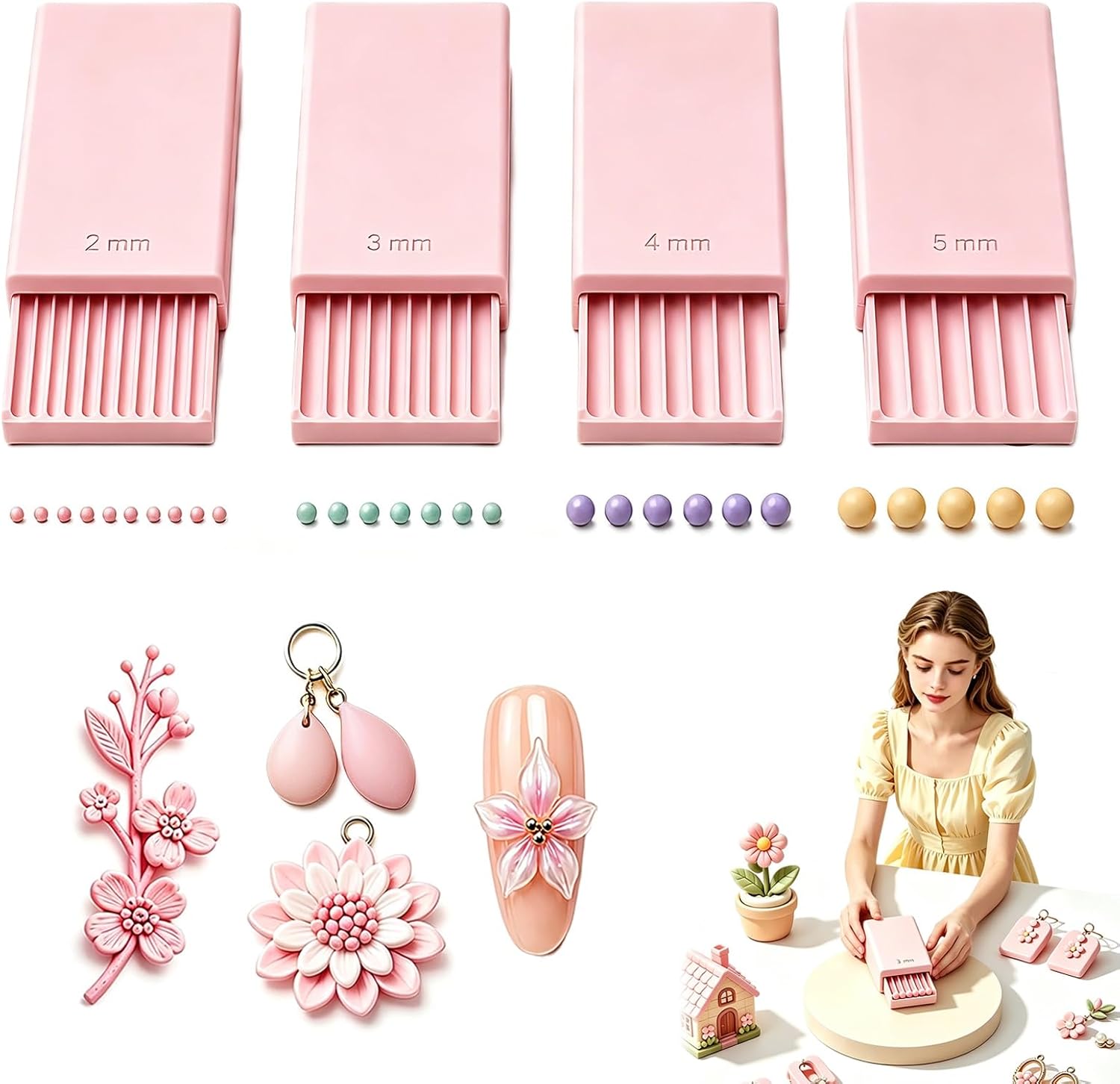 Craft Tools - 3D Print Clay Gel Ball Maker