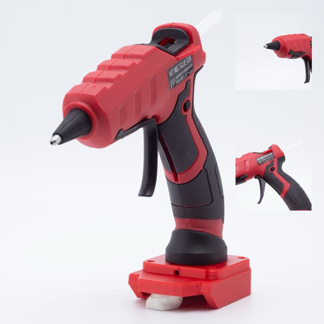 Hot Melt Glue Gun Cordless - Hot Glue Gun 60W 7mm Cordless