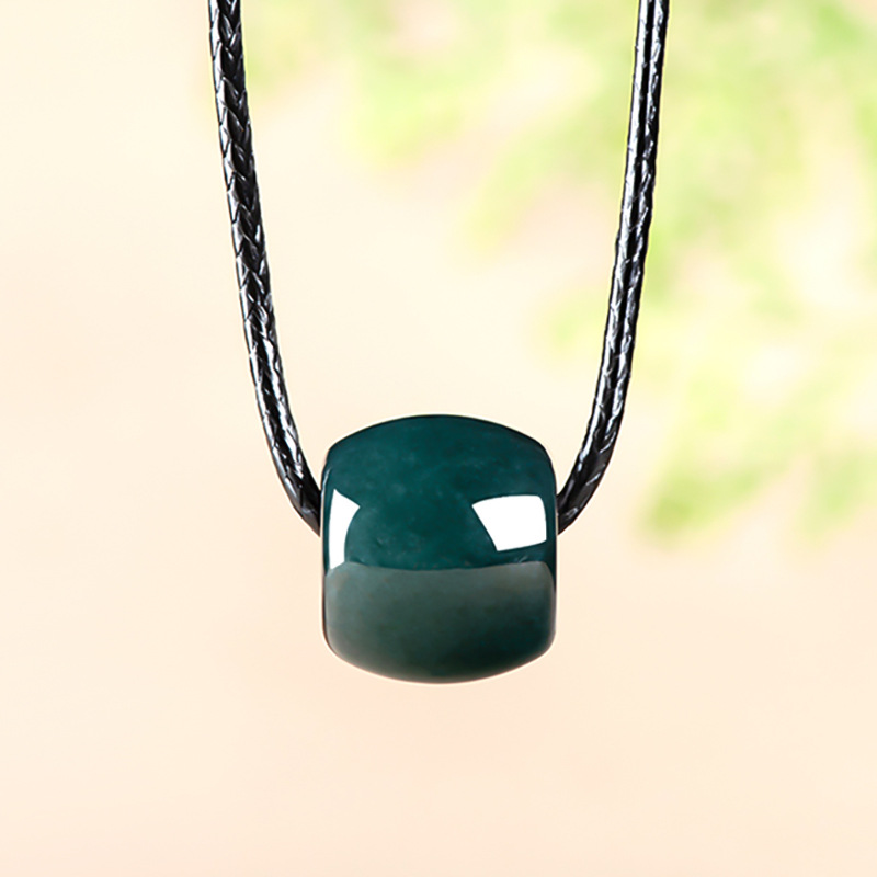 Beading - Natural Myanmar Emerald Deep Blue Water