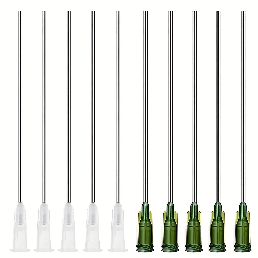 Craft Tools - Long Blunt Tip Dispensing Needles, Stainless