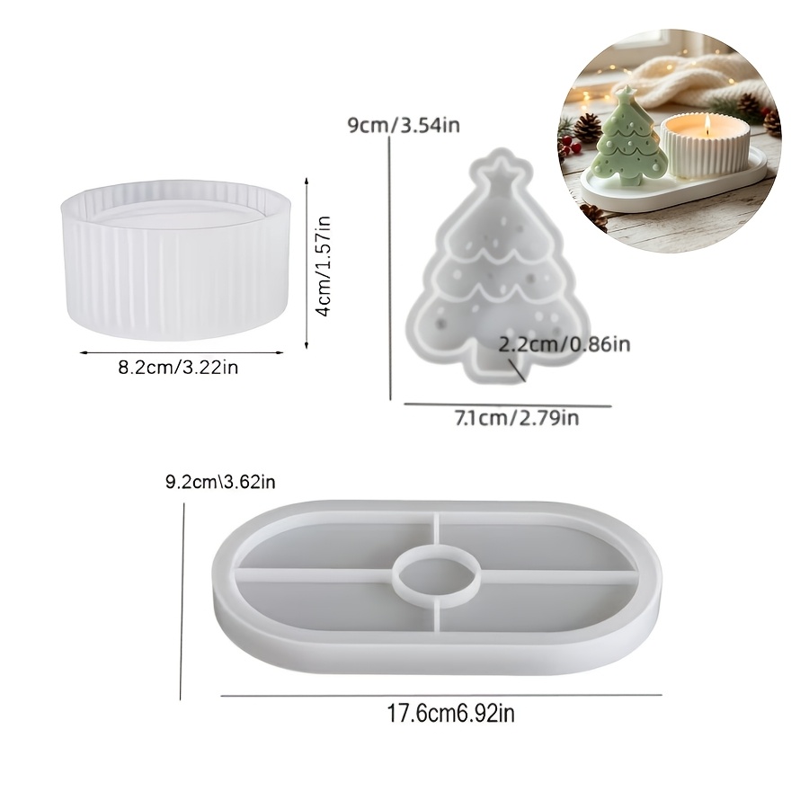 3-piece set resin silicone mol - Silicone Epoxy Resin Molds Set ulasan dan harga