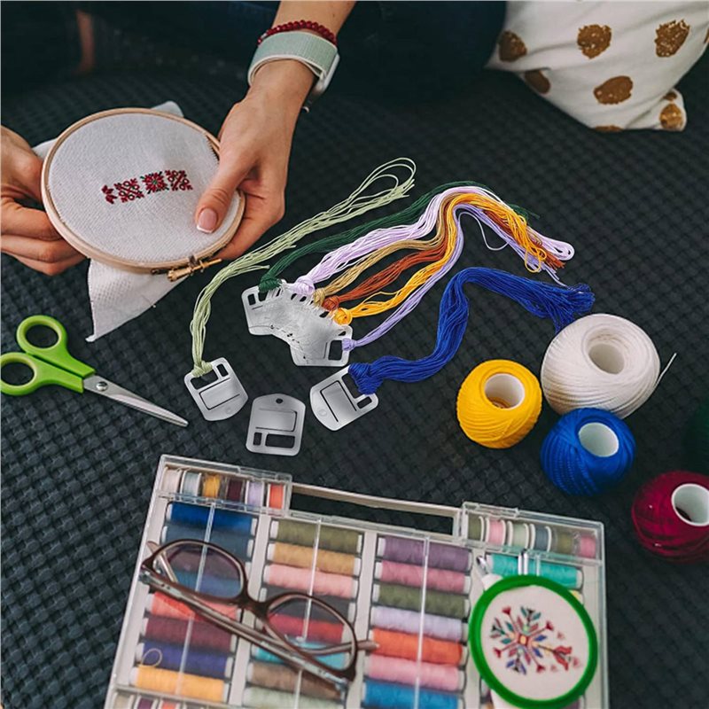 M11K-180Pcs Acrylic Embroidery - Cotton Embroidery Thread Skeins ulasan dan harga