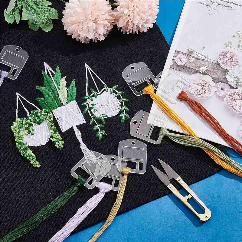 M11K-180Pcs Acrylic Embroidery - Cotton Embroidery Thread Skeins ulasan dan harga