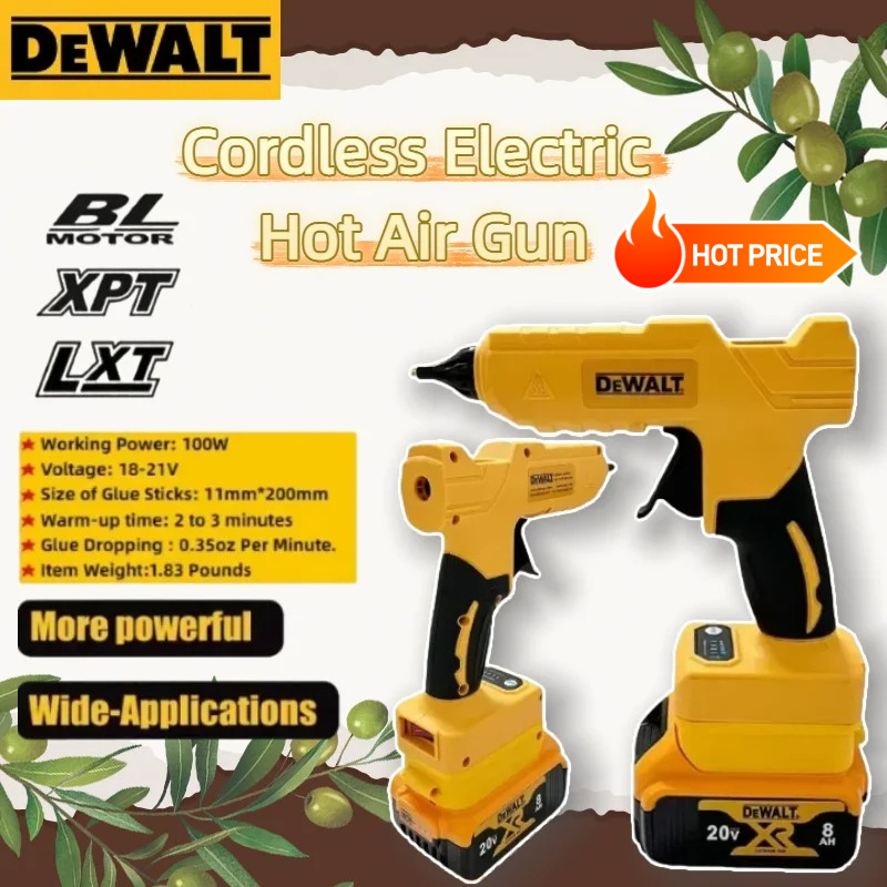 Dewalt Cordless Electric Handh - Hot Melt Glue Gun Cordless ulasan dan harga