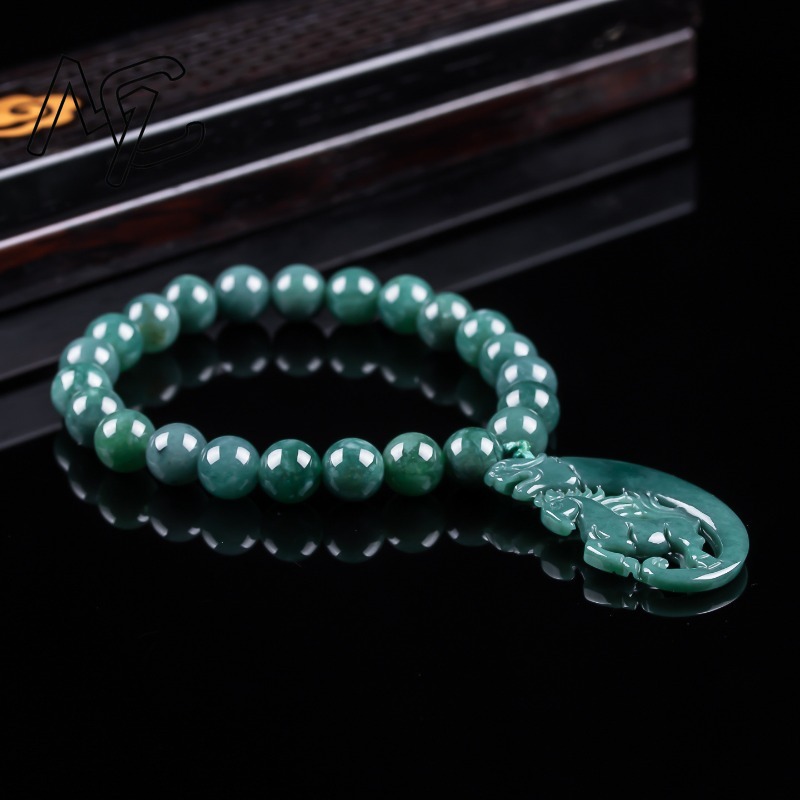 Natural Jadeite Blue Water Zod - Beading ulasan dan harga