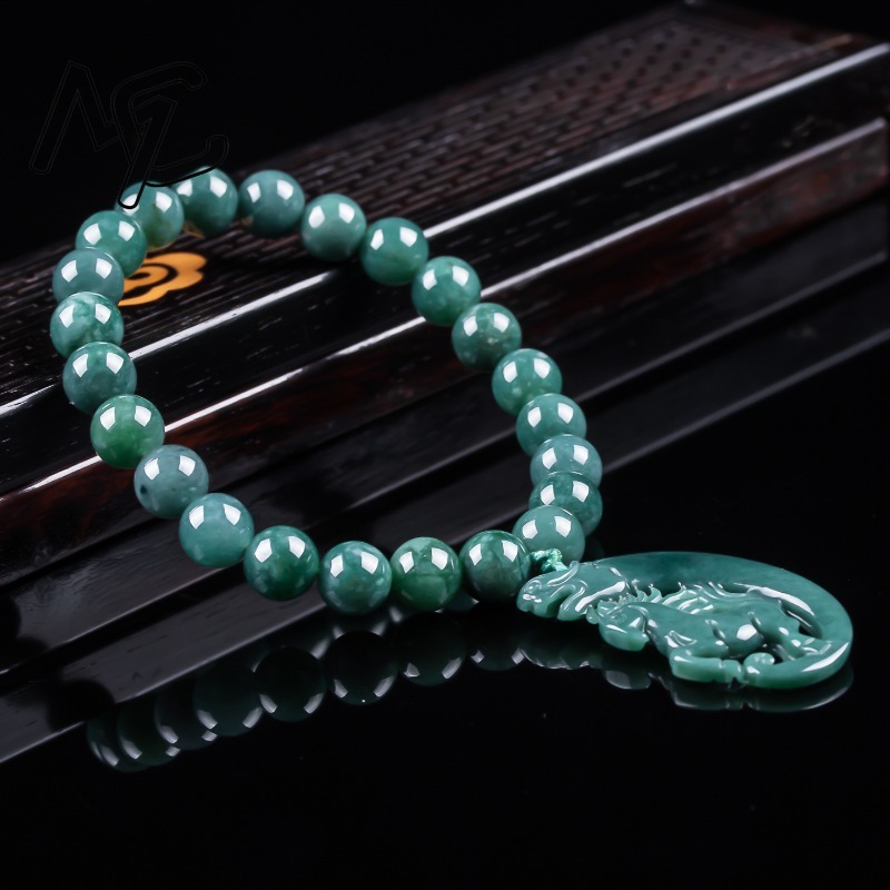 Natural Jadeite Blue Water Zod - Beading ulasan dan harga