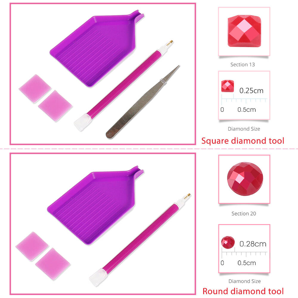 Cat Diamond Mosaic Animal Acry - Painting Supplies ulasan dan harga