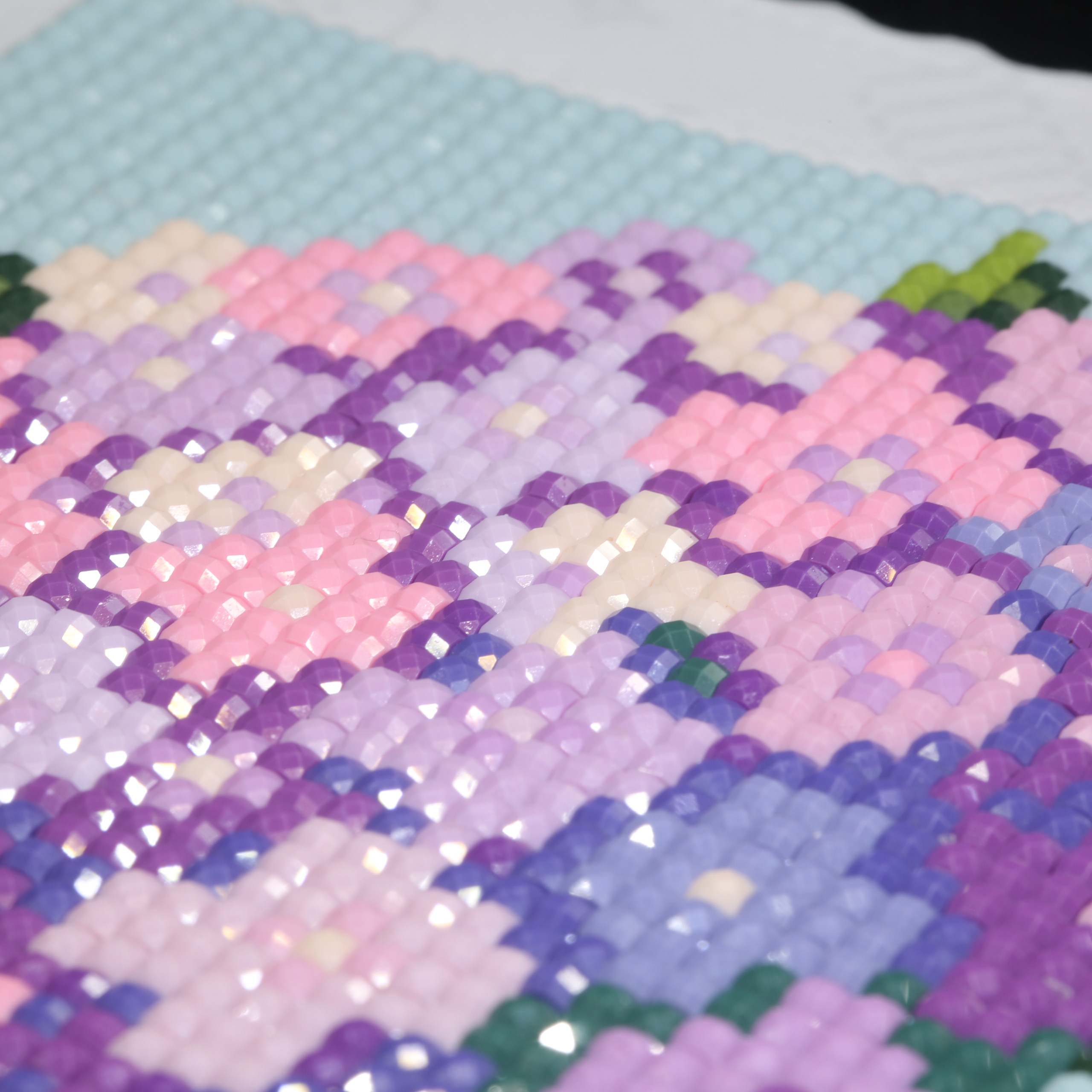Minigem® Purple Hydrangea 5D D - 5D Diamond Painting Kit Full Drill ulasan dan harga