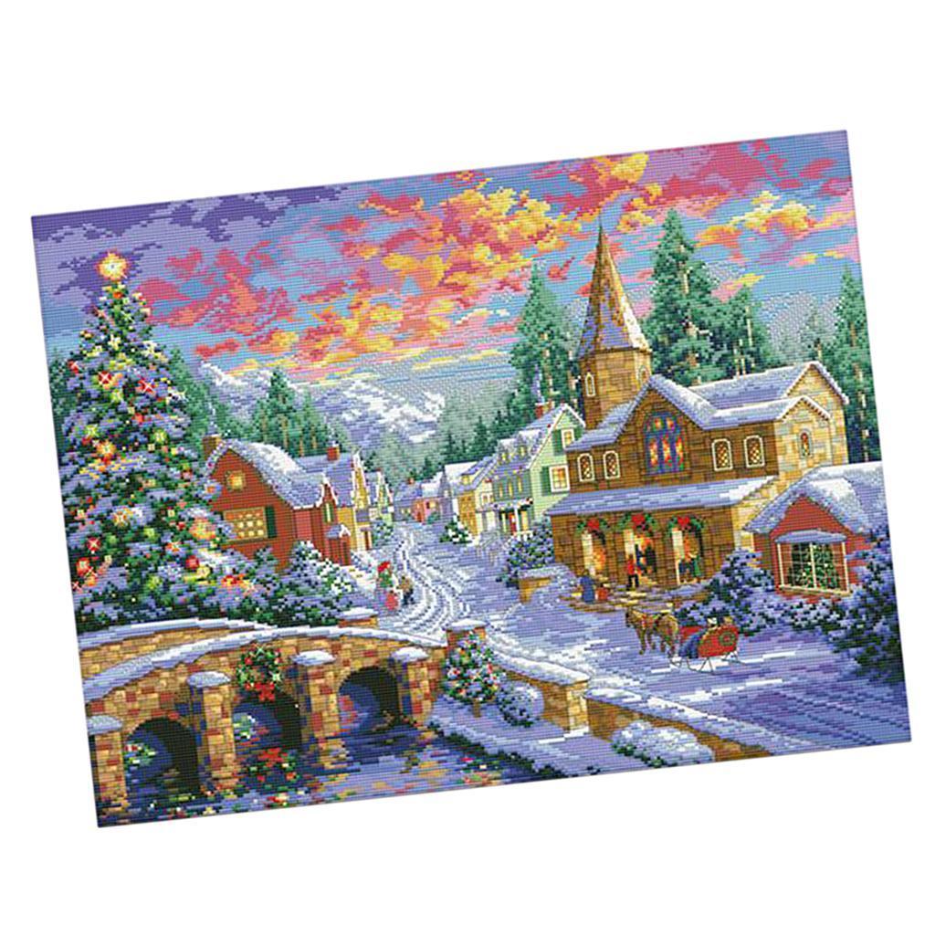 DIY Needlework Craft Stamped C - Cross Stitch Stamped Kits Beginners ulasan dan harga