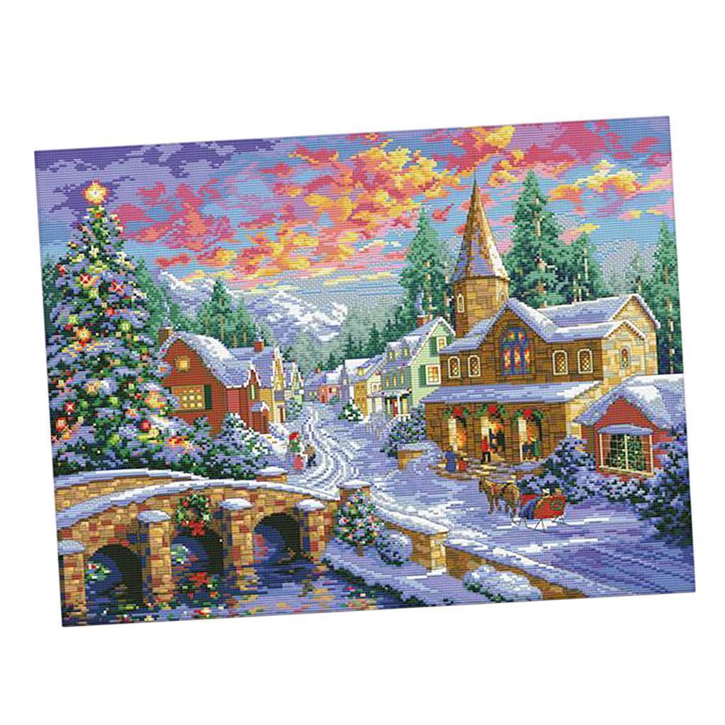 DIY Needlework Craft Stamped C - Cross Stitch Stamped Kits Beginners ulasan dan harga