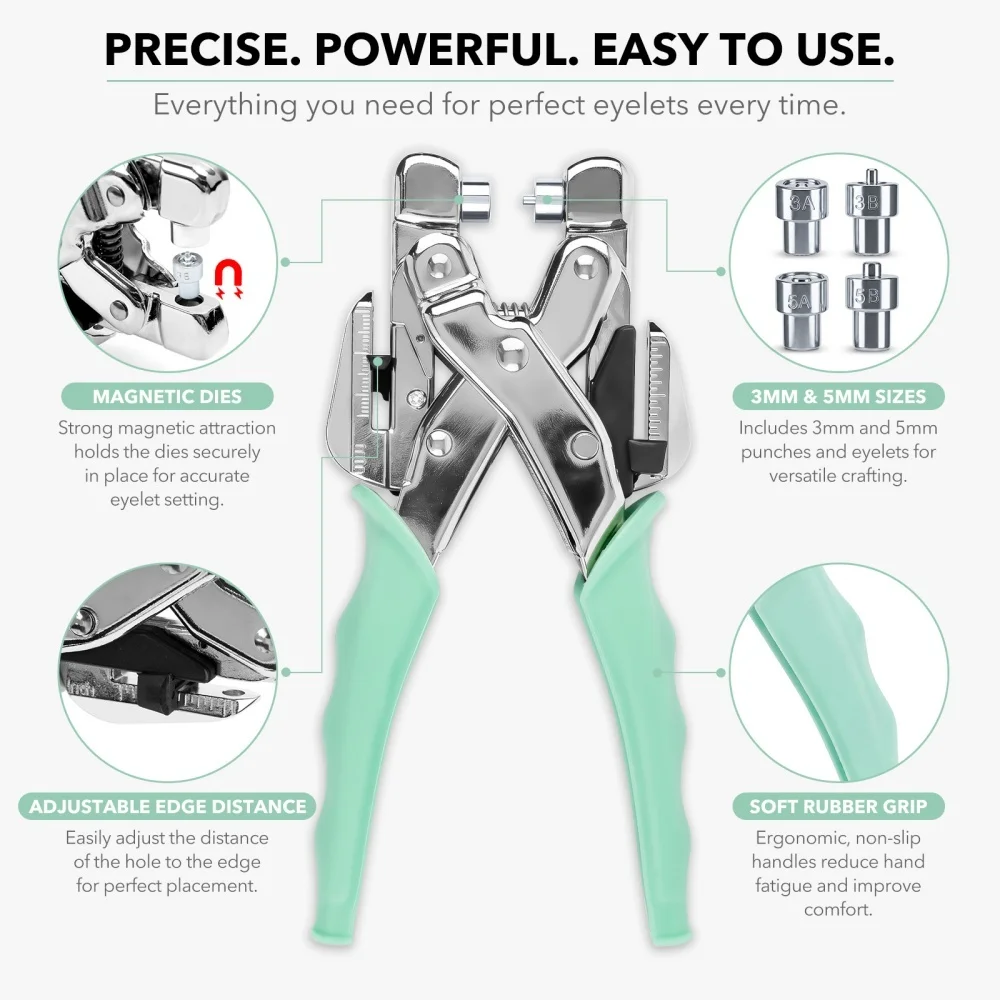 Grommet Tool Kit Handheld Hole - Sewing ulasan dan harga