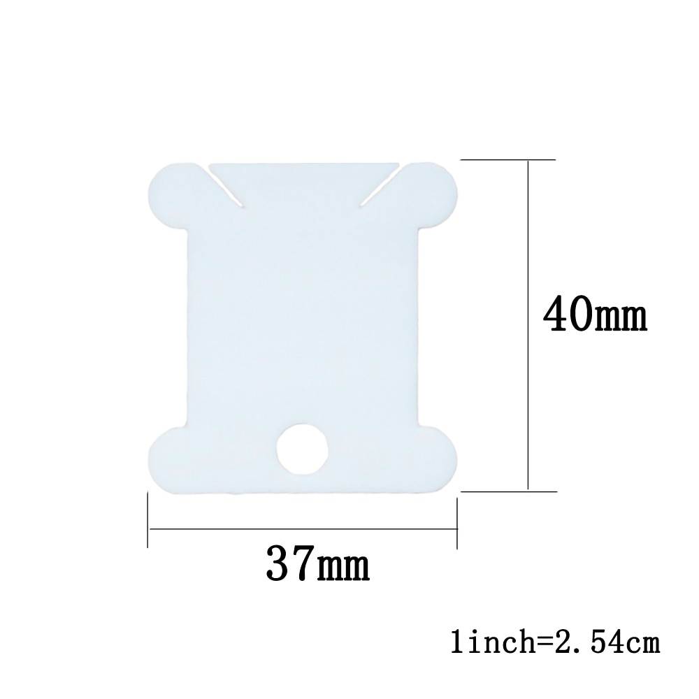30pcs Plastic Floss Bobbins Se - Cotton Embroidery Thread Skeins ulasan dan harga