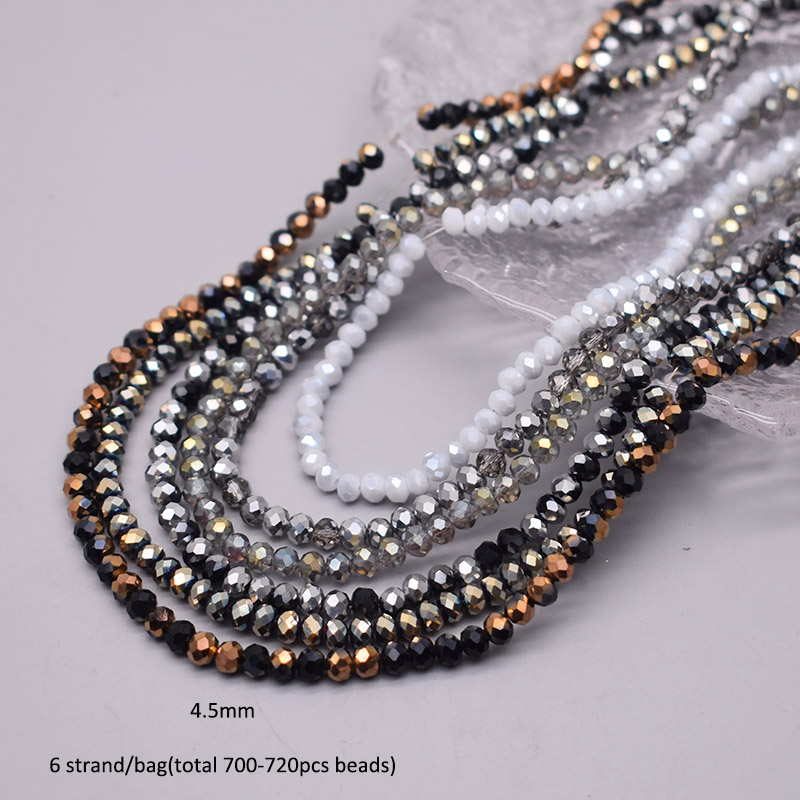 Color Scheme 6 strand/bag 4mm  - Glass Seed Beads 2Mm Jewelry Making ulasan dan harga