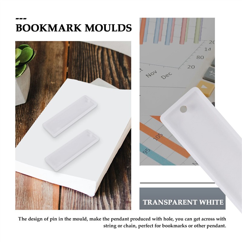 The New 6 Pcs/set Rectangle Si - Silicone Epoxy Resin Molds Set ulasan dan harga