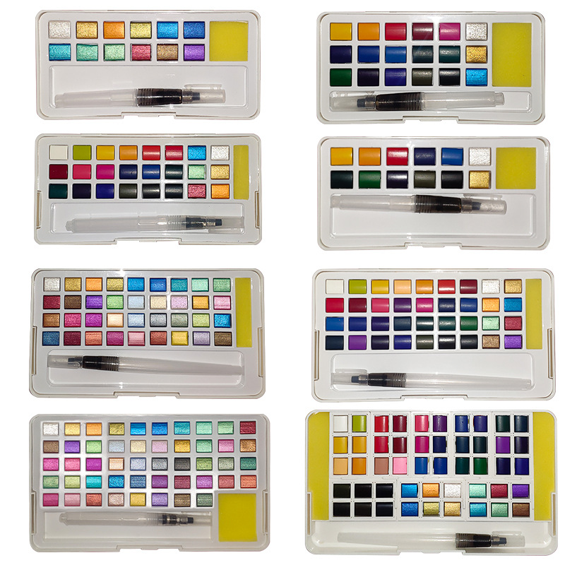 Solid Watercolor Paint Set Gli - Watercolor Paint Set Solid Pigment ulasan dan harga