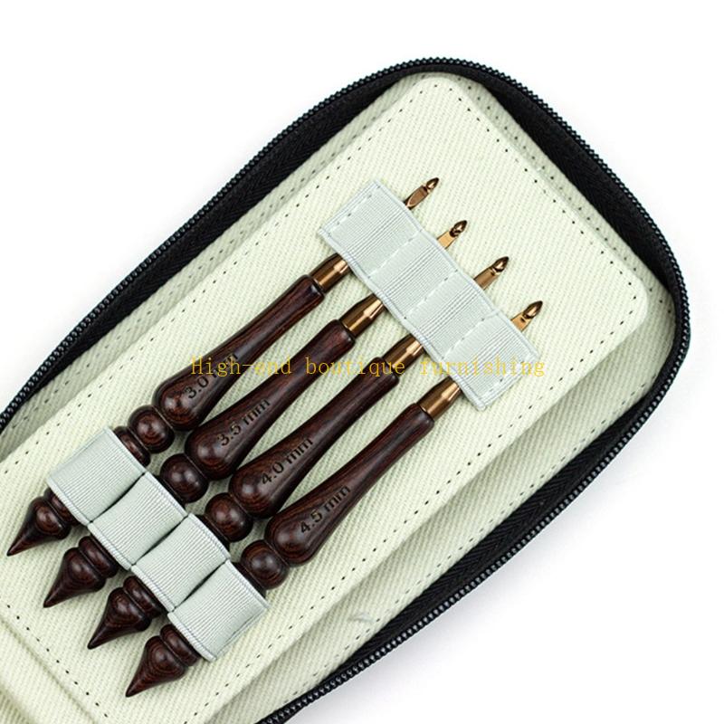 L9NB 8Pcs Ergonomic Wooden Han - Wooden Crochet Hooks Ergonomic Handle ulasan dan harga