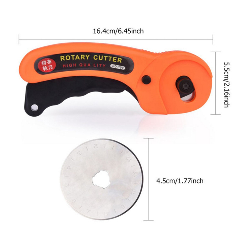 1PC Professional 45mm Rotary F - Rotary Cutter For Fabric 45Mm ulasan dan harga