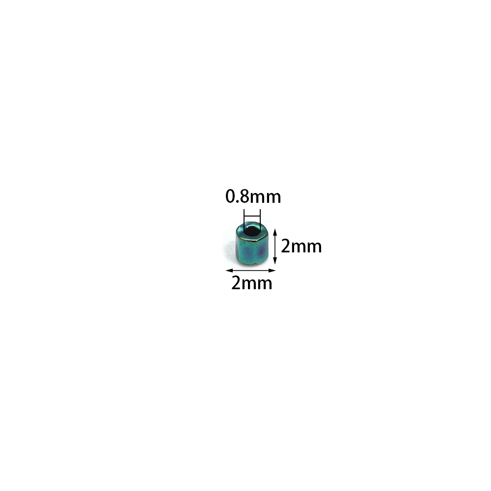 10/50g 2mm Bottled/Bagged Meta - Glass Seed Beads 2Mm Jewelry Making ulasan dan harga