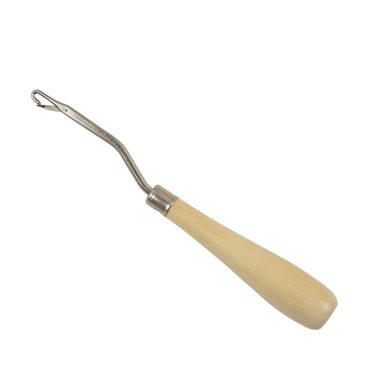 2Pcs Latch Crochet Hook Needle - Wooden Crochet Hooks Ergonomic Handle ulasan dan harga