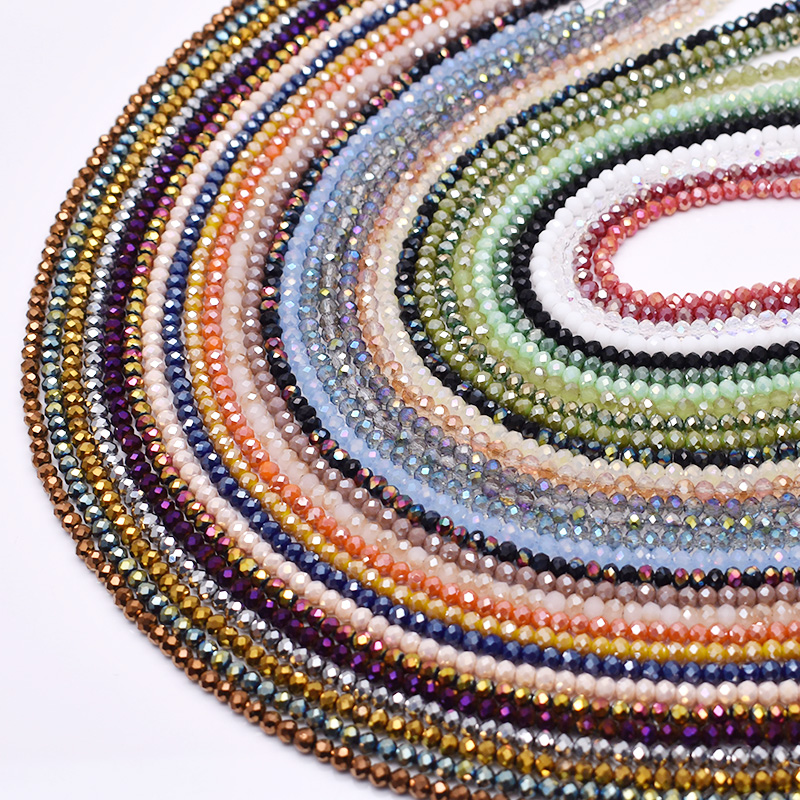 4mm Color scheme 6 strand/bag  - Glass Seed Beads 2Mm Jewelry Making ulasan dan harga