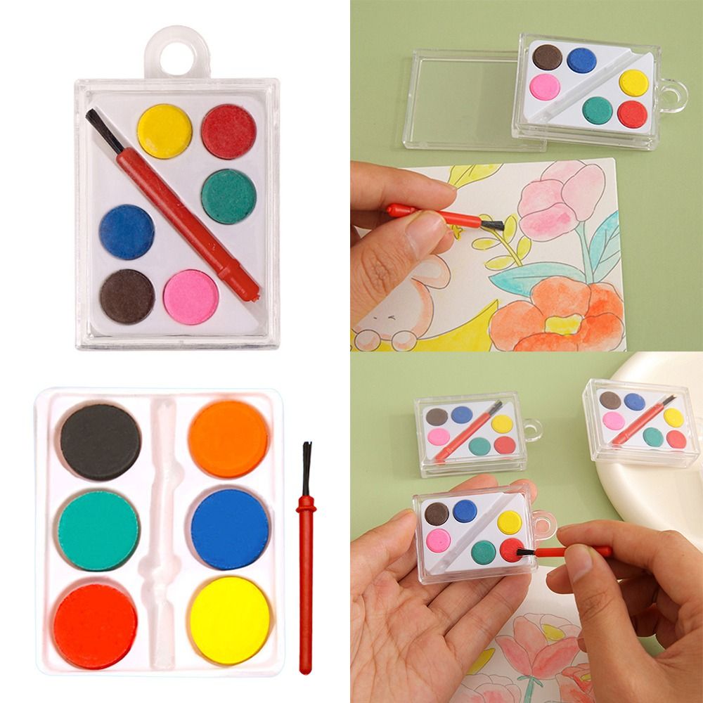 High Quality with Painting Bru - Watercolor Paint Set Solid Pigment ulasan dan harga