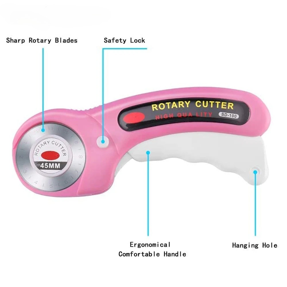 45mm Rotary Cutter Set 5 Blade - Rotary Cutter For Fabric 45Mm ulasan dan harga