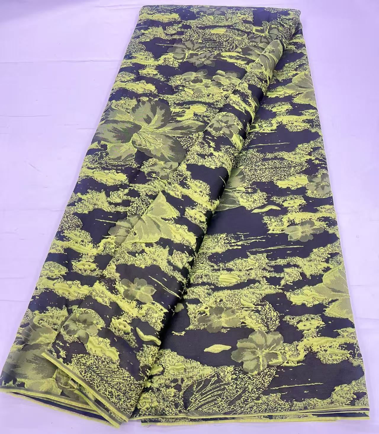 LACE African Brocade Lace Fabr - Sewing ulasan dan harga