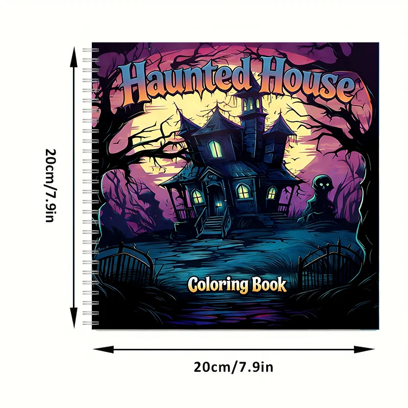 Haunted House Coloring Book fo - Painting Supplies ulasan dan harga