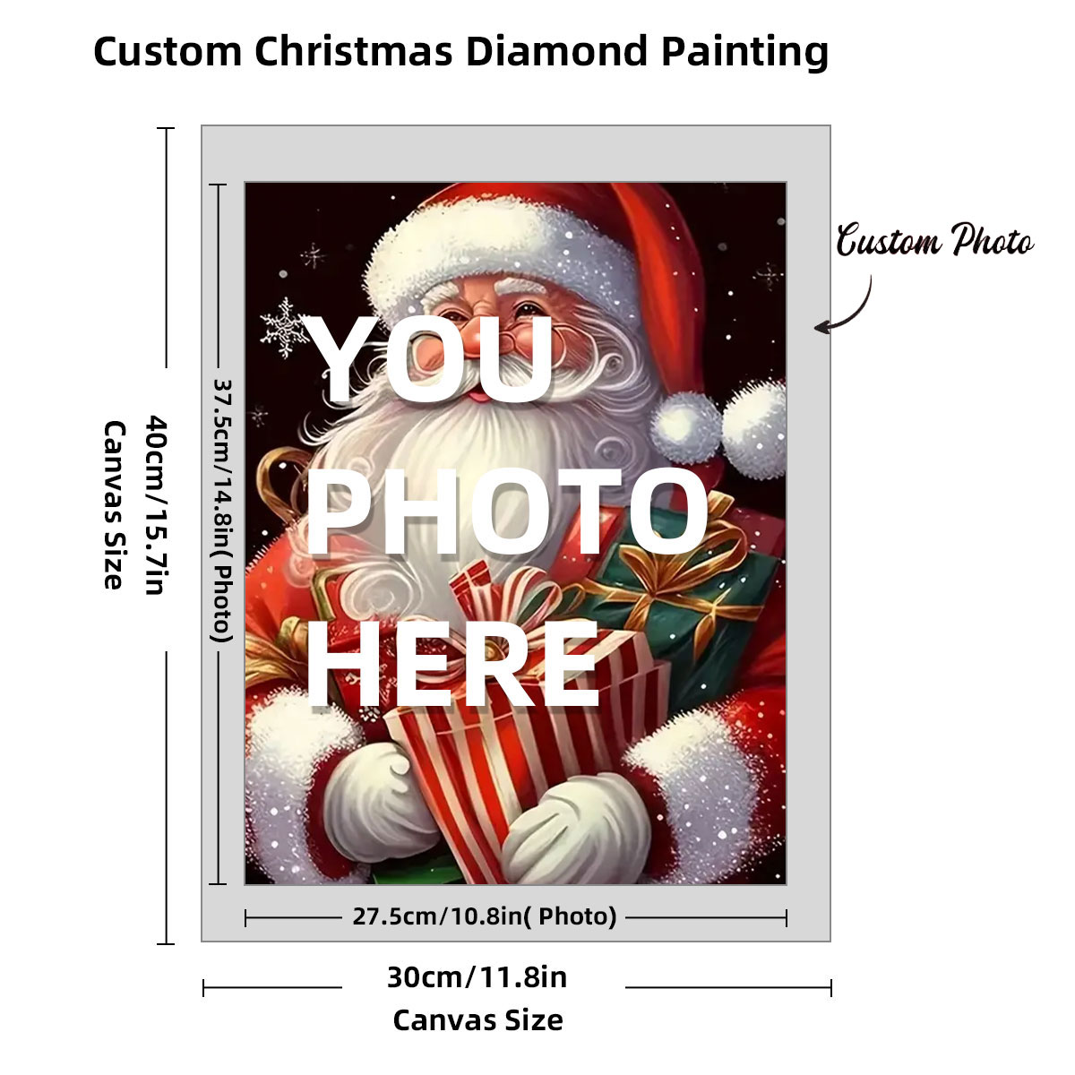 Personalized Custom Photo Diam - 5D Diamond Painting Kit Full Drill ulasan dan harga