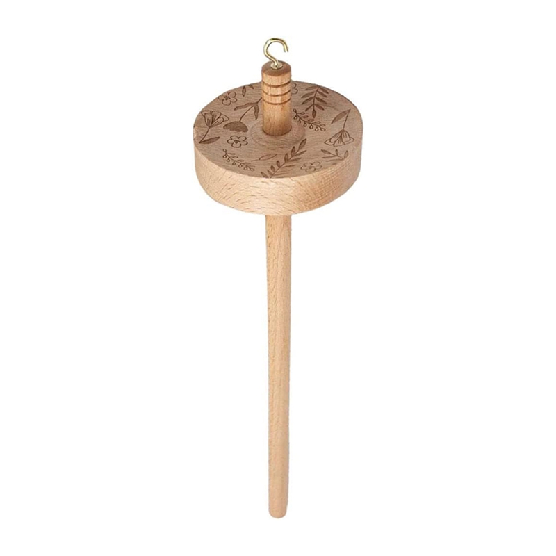 Drop Spindle Yarn Tool,Wooden  - Sewing ulasan dan harga