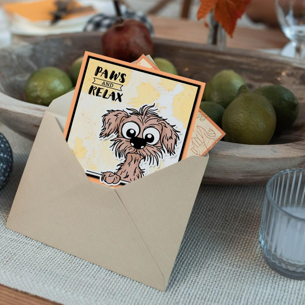 Comic Dog Clear Silicone Stamp - Clear Silicone Stamps For Card Making ulasan dan harga