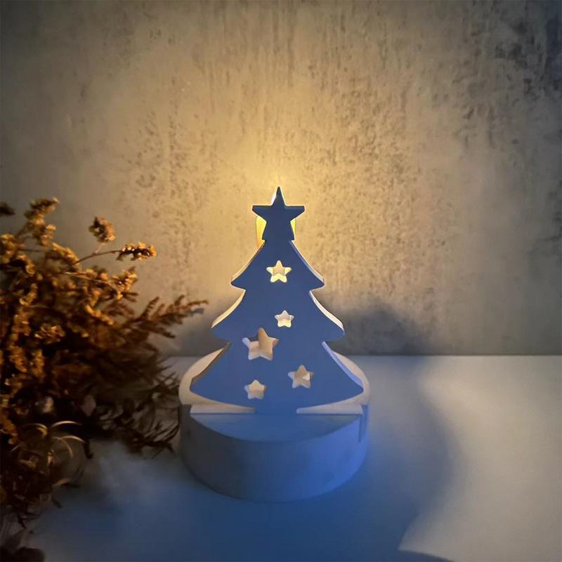 Christmas Tree Candle Base Sil - Silicone Epoxy Resin Molds Set ulasan dan harga