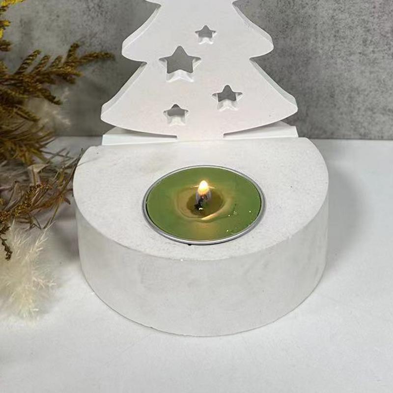 Christmas Tree Candle Base Sil - Silicone Epoxy Resin Molds Set ulasan dan harga