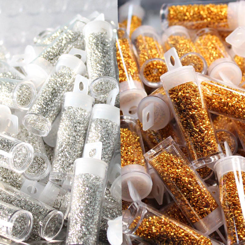Japanese MKU Glass  Beads  Met - Glass Seed Beads 2Mm Jewelry Making ulasan dan harga