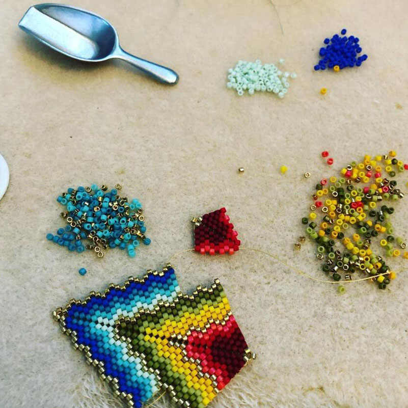 Japanese MKU Glass  Beads  Met - Glass Seed Beads 2Mm Jewelry Making ulasan dan harga