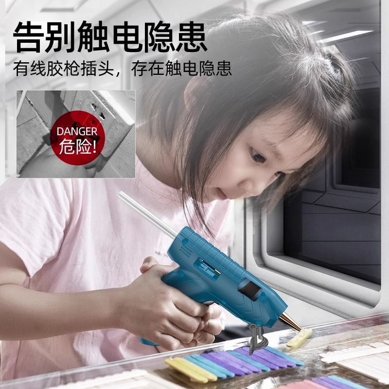 Hot Melt Glue Gun Cordless Rec - Hot Melt Glue Gun Cordless ulasan dan harga