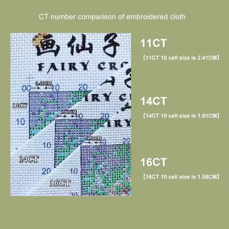 【CC2937 Spring Garden】 Beginne - Cross Stitch Stamped Kits Beginners ulasan dan harga