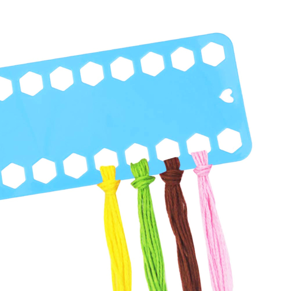 10 Pcs Cross Stitch String Hol - Cotton Embroidery Thread Skeins ulasan dan harga