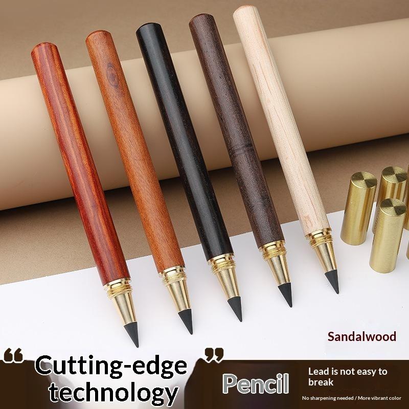 Hot Wooden HB No Ink Pencil Dr - Painting Supplies ulasan dan harga
