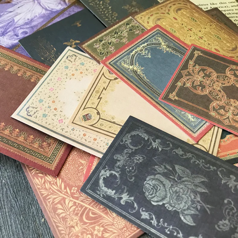 16Pcs Vintage Bohemian Cardsto - Vintage Junk Journal Scrapbooking Paper ulasan dan harga