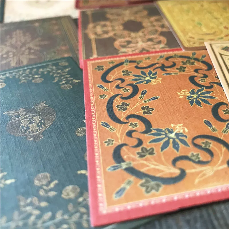 16Pcs Vintage Bohemian Cardsto - Vintage Junk Journal Scrapbooking Paper ulasan dan harga