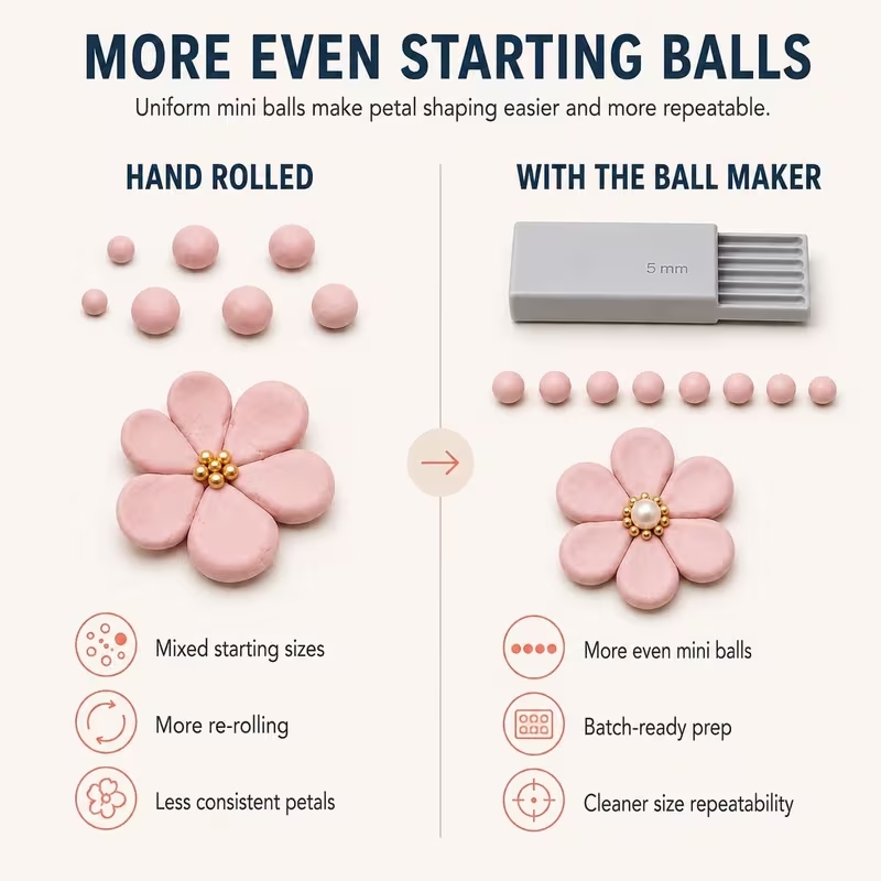3D Print Clay Gel Ball Maker T - Craft Tools ulasan dan harga