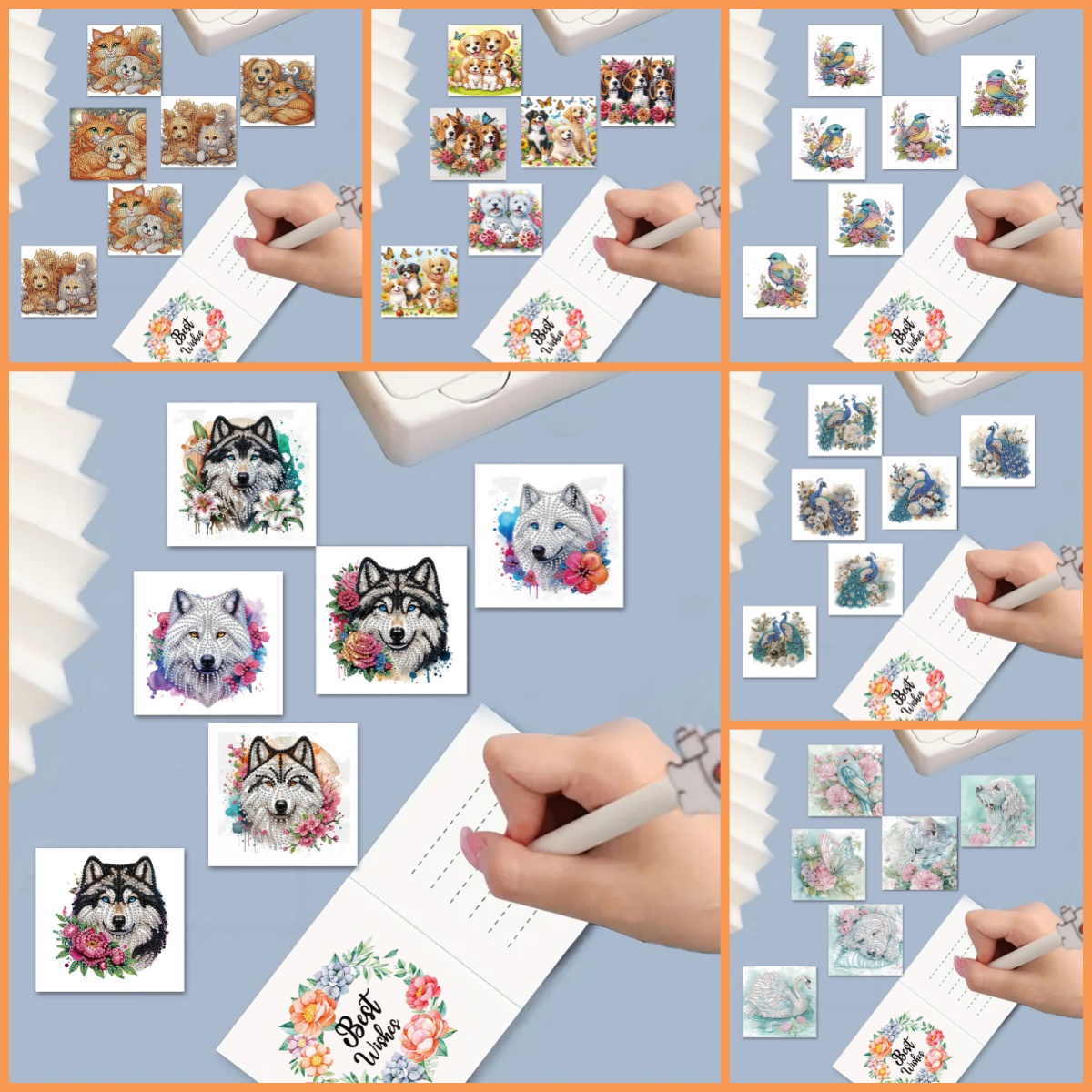 36/5000 6 DIY Diamond Painting - Painting Supplies ulasan dan harga