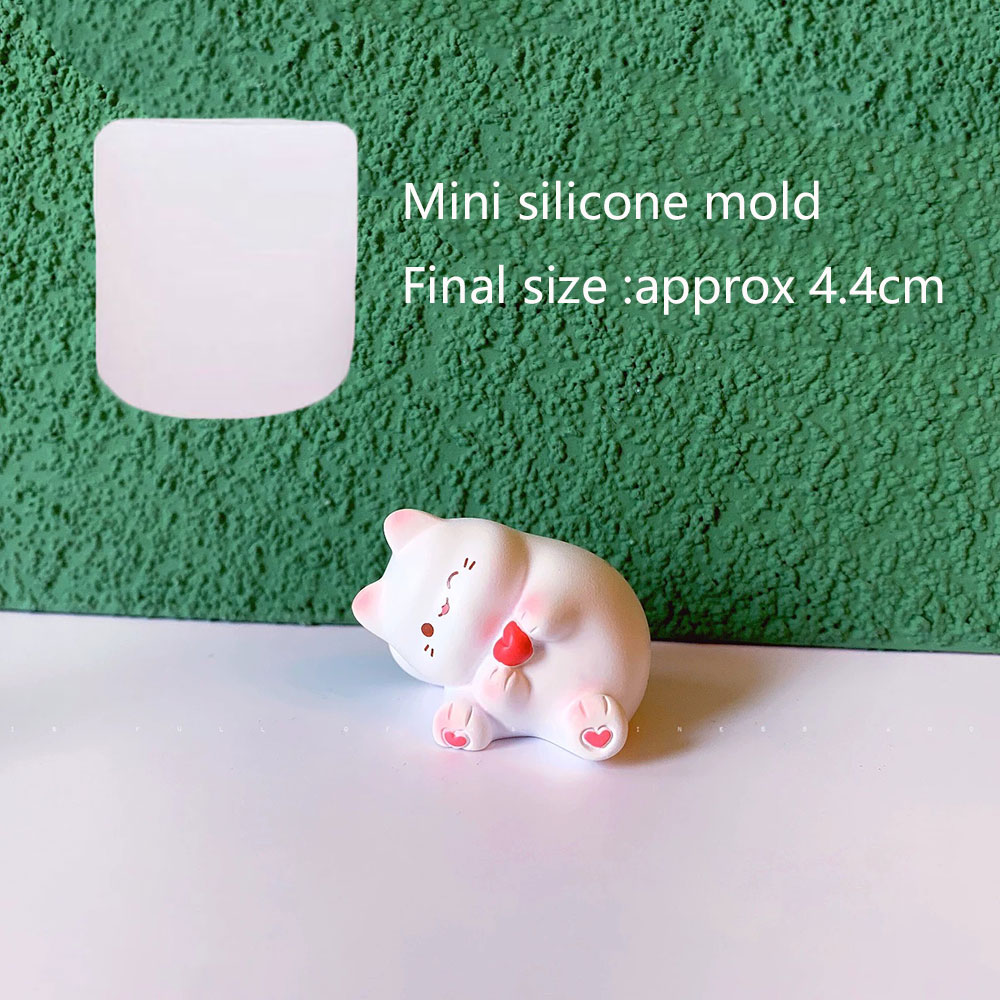 3D Cat Silicone Mold Set Plast - Silicone Epoxy Resin Molds Set ulasan dan harga